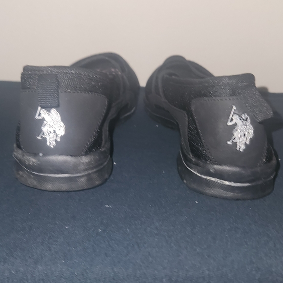 U.S. Polo Assn. Women's Black Flats - Picture 7 of 8